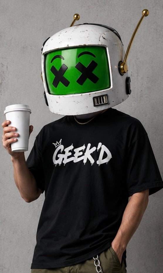 Geek’d Graffiti Tee (White)