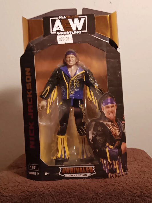 Jawares All Elite Wrestling Unrivaled Collection Series 7 Nick Jackson #57