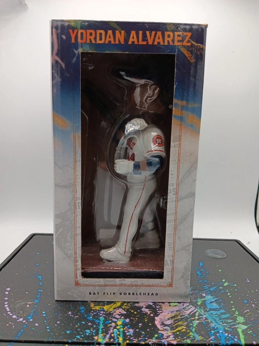 Yordan Alvarez Houston Astros Bat Flip Bobblehead Brand BDA Sports