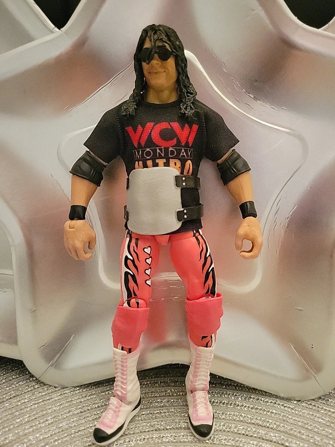 WWE Bret Hart Elite Series Mattel Figure (from 2-Pack with Goldberg) Hitman A1