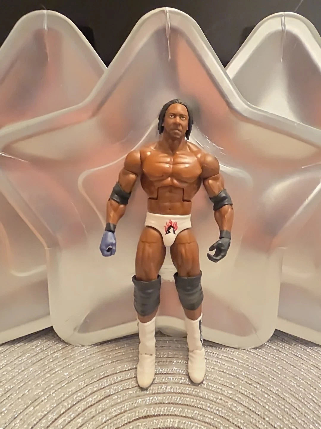 WWE Elite Booker T Action Figure Wrestlemania Series 36 Loose
