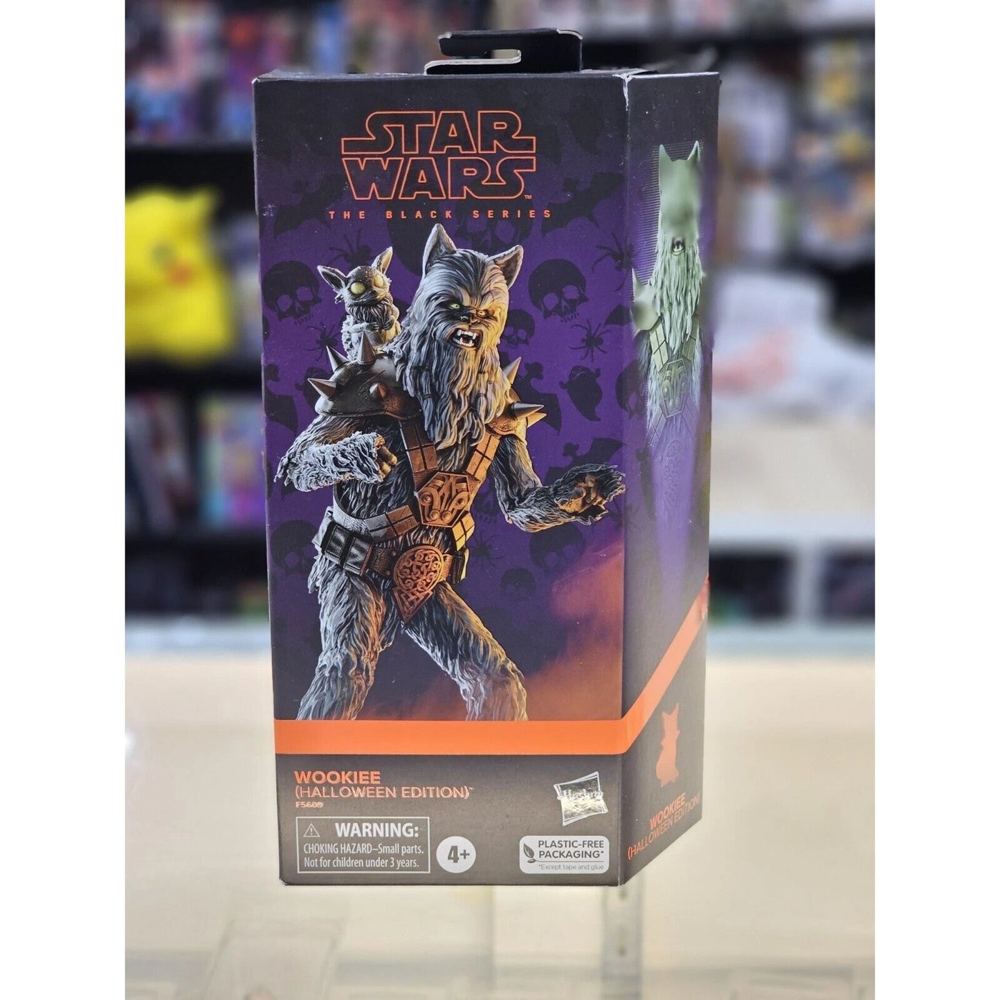STAR WARS THE BLACK SERIES WOOKIE HALLOWEEN EDITION 7" FIGURE (C)