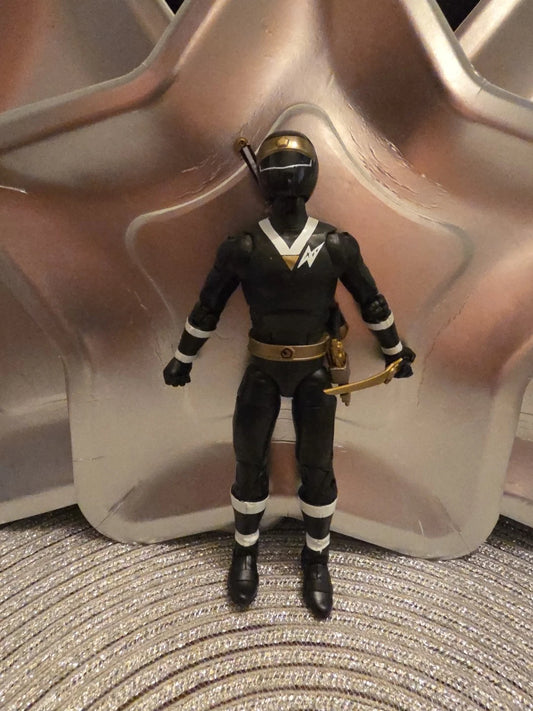 Power Rangers Lightning Collection Black Alien Ranger Figure