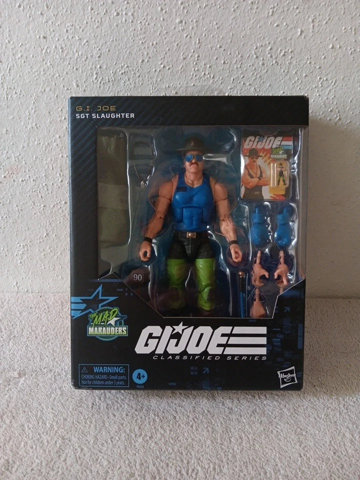 Hasbro GI Joe Classified Series Mad Marauders #129 SGT SLAUGHTER 6” Figure