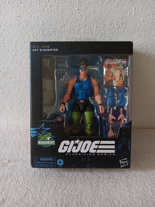 Hasbro GI Joe Classified Series Mad Marauders #129 SGT SLAUGHTER 6” Figure