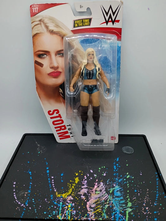 WWE Toni Storm Mattel Basic Series 117 First Time In Line Figure AEW