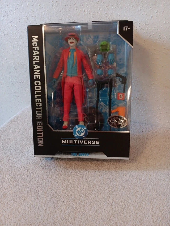 McFarlane DC Multiverse Collectors Edition #57 1989 Joker PLATINUM