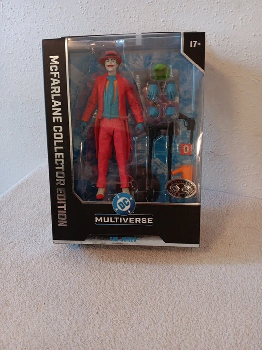 McFarlane DC Multiverse Collectors Edition #57 1989 Joker PLATINUM