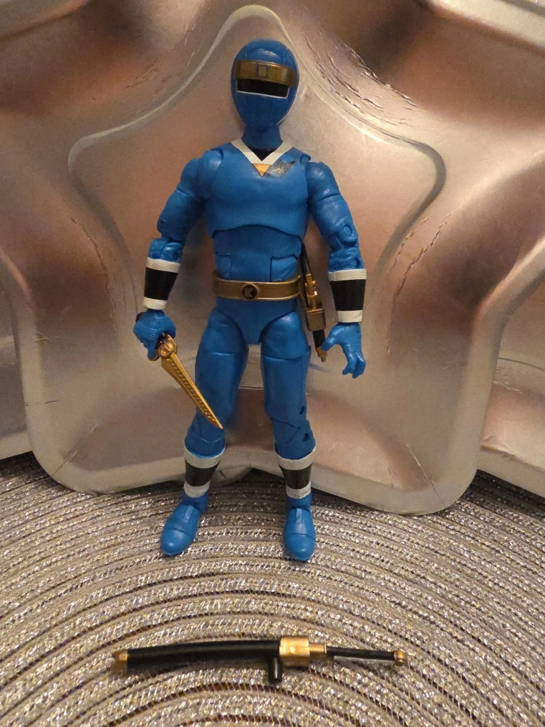 Power Rangers Alien Blue Ranger 6" Lightning Collection