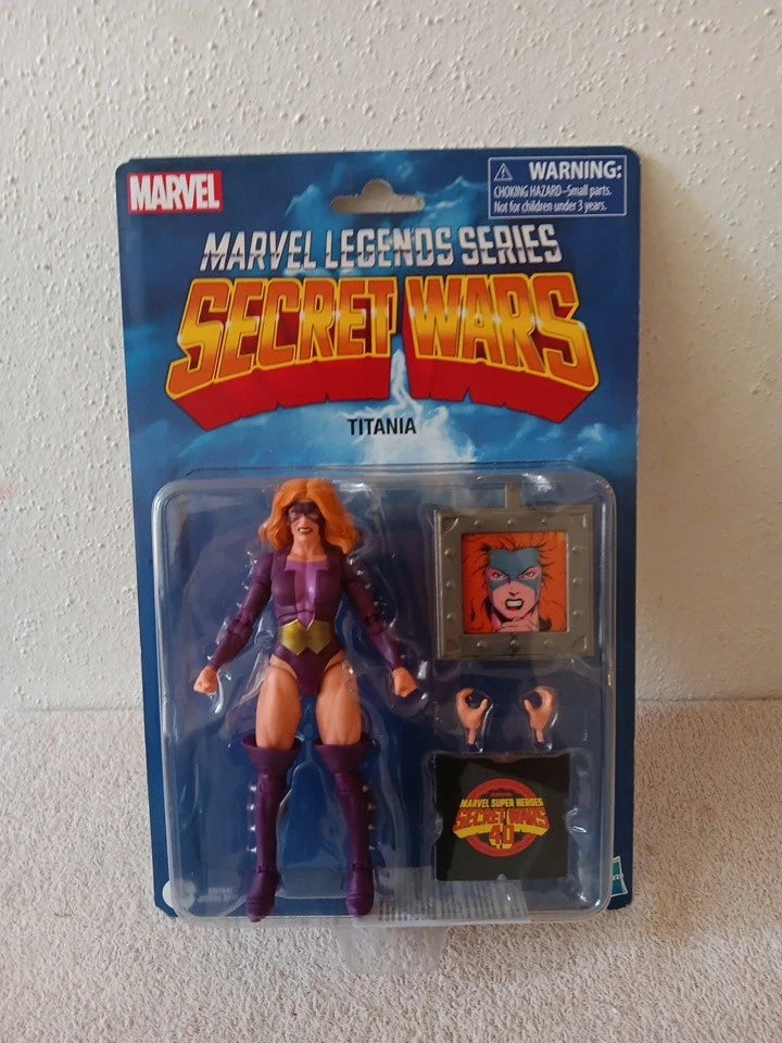 Hasbro Marvel Legends 6" Titania Figure Secret Wars Retro Series