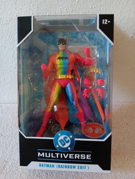 McFarlane DC Multiverse Batman (Rainbow Suit): Platinum