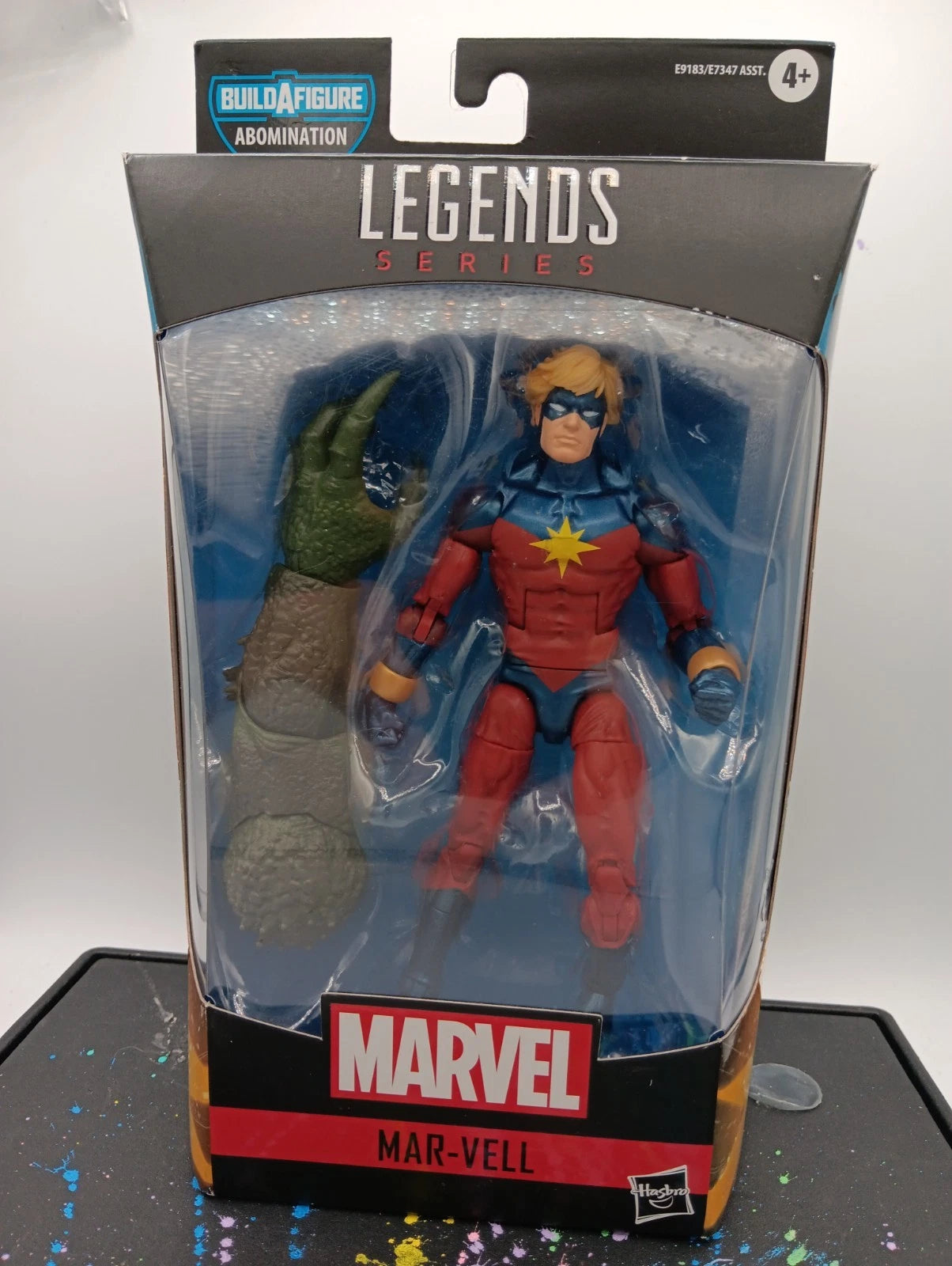 Hasbro Marvel Legends CAPTAIN MAR-VELL Abomination Build-A-Figure Series
