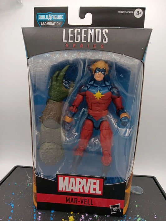 Hasbro Marvel Legends CAPTAIN MAR-VELL Abomination Build-A-Figure Series