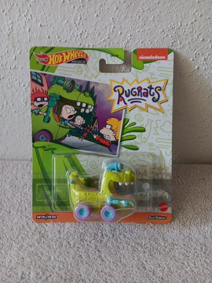 Hot Wheels Premium Pop Culture Nickelodeon Rugrats Reptar Wagon
