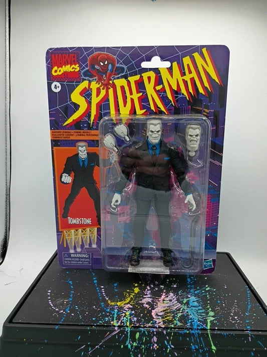 Marvel Comics Retro Spider-Man Tombstone Action Figure Hasbro