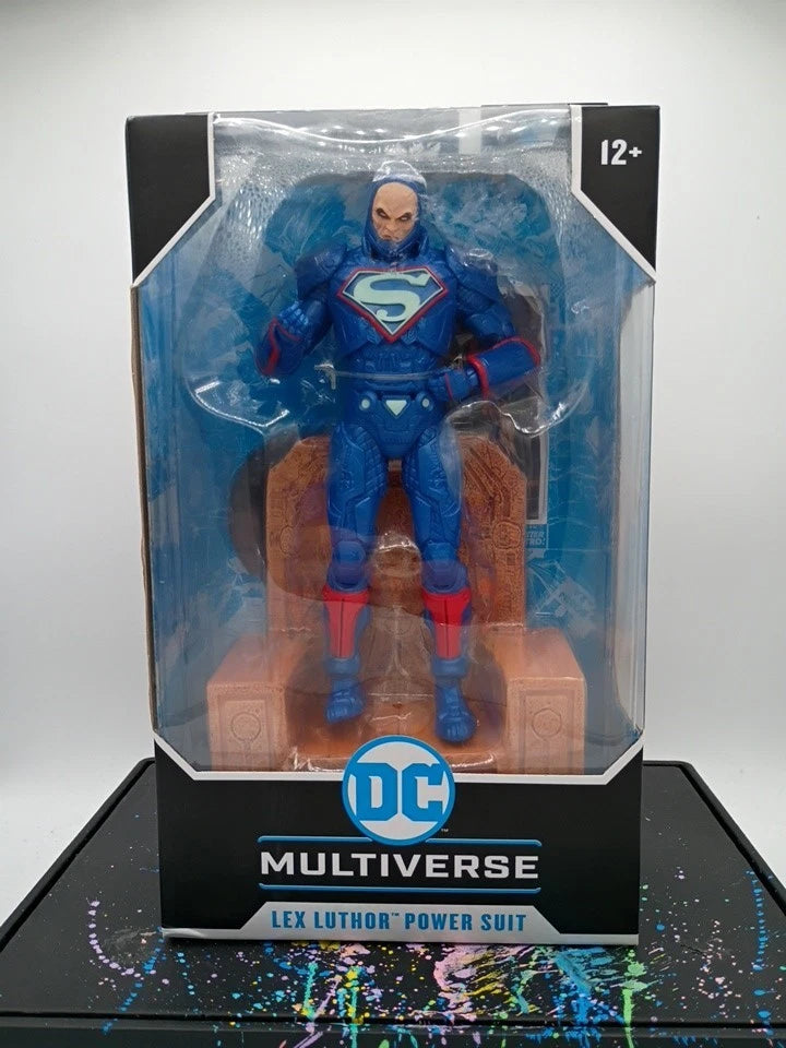 McFarlane DC Multiverse Justice League Lex Luthor Power Suit Action Figure 7"