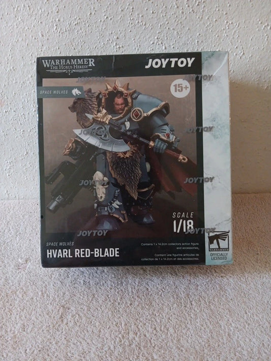 Joytoy Warhammer 40K Space Wolves Hvarl Red-Blqade 1/18 Scale