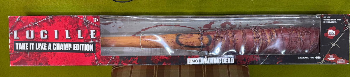 McFarlane The Walking Dead Lucille “Take It Like a Champ” Edition Negan Bat Replica