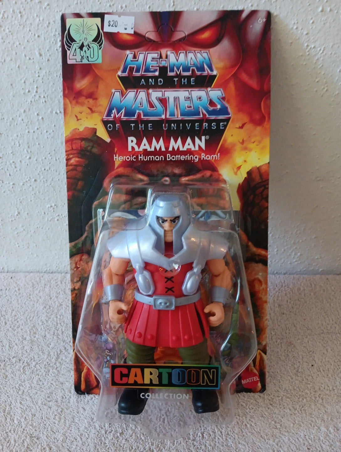 MOTU Ram Man Cartoon Collection Mattel