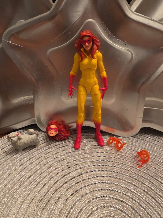 Marvel Legends 6" Amazing Friends Firestar Single Pack