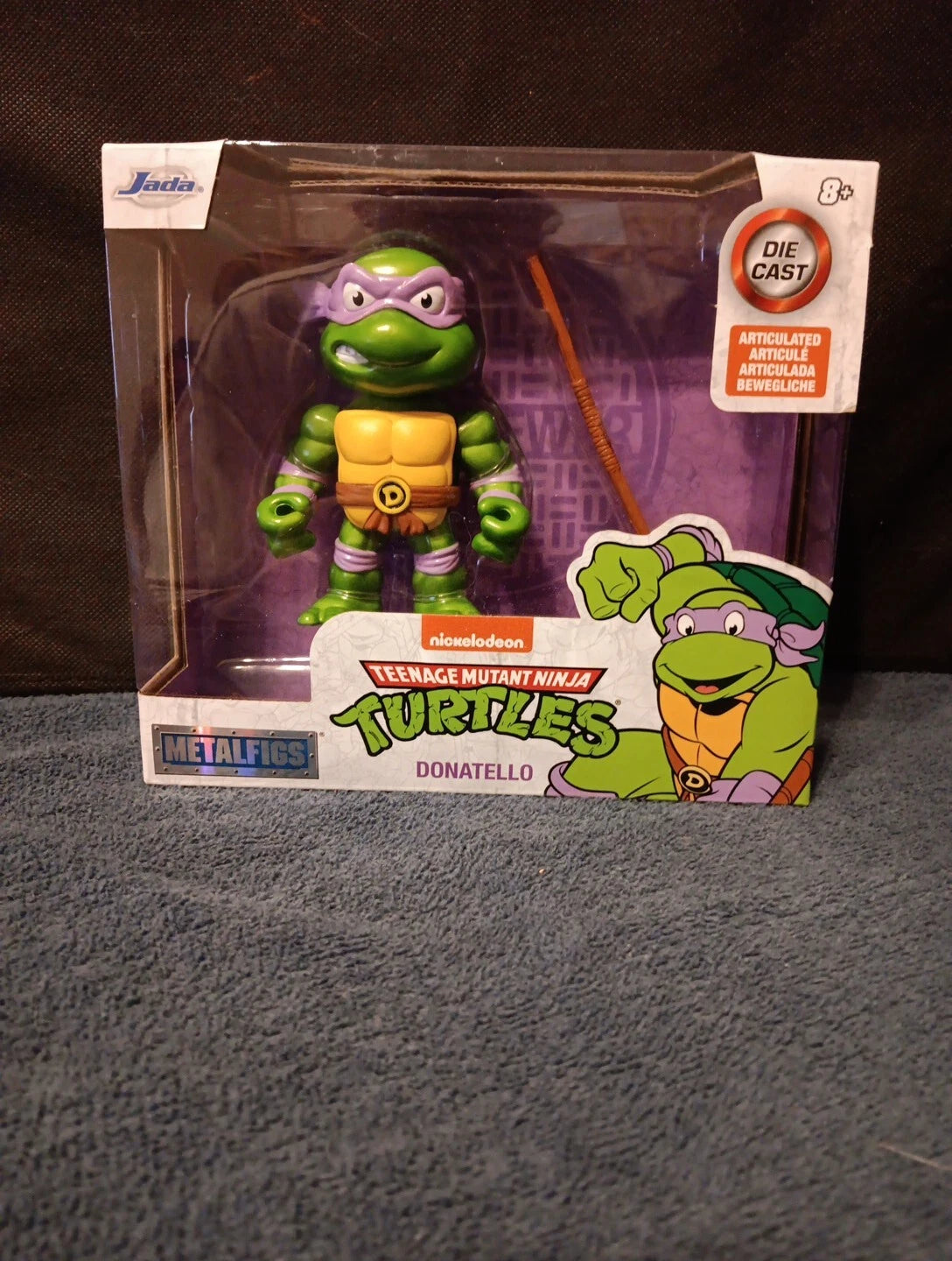 Jada Diecast TMNT Teenage Mutant Ninja Turtles 4" Donatello
