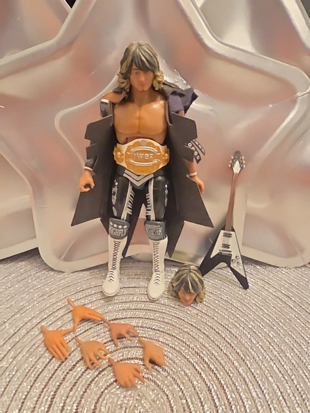 2021 NJPW Super 7 Hiroshi Tanahashi Wrestling Figure Ultimate New Japan Ser 1