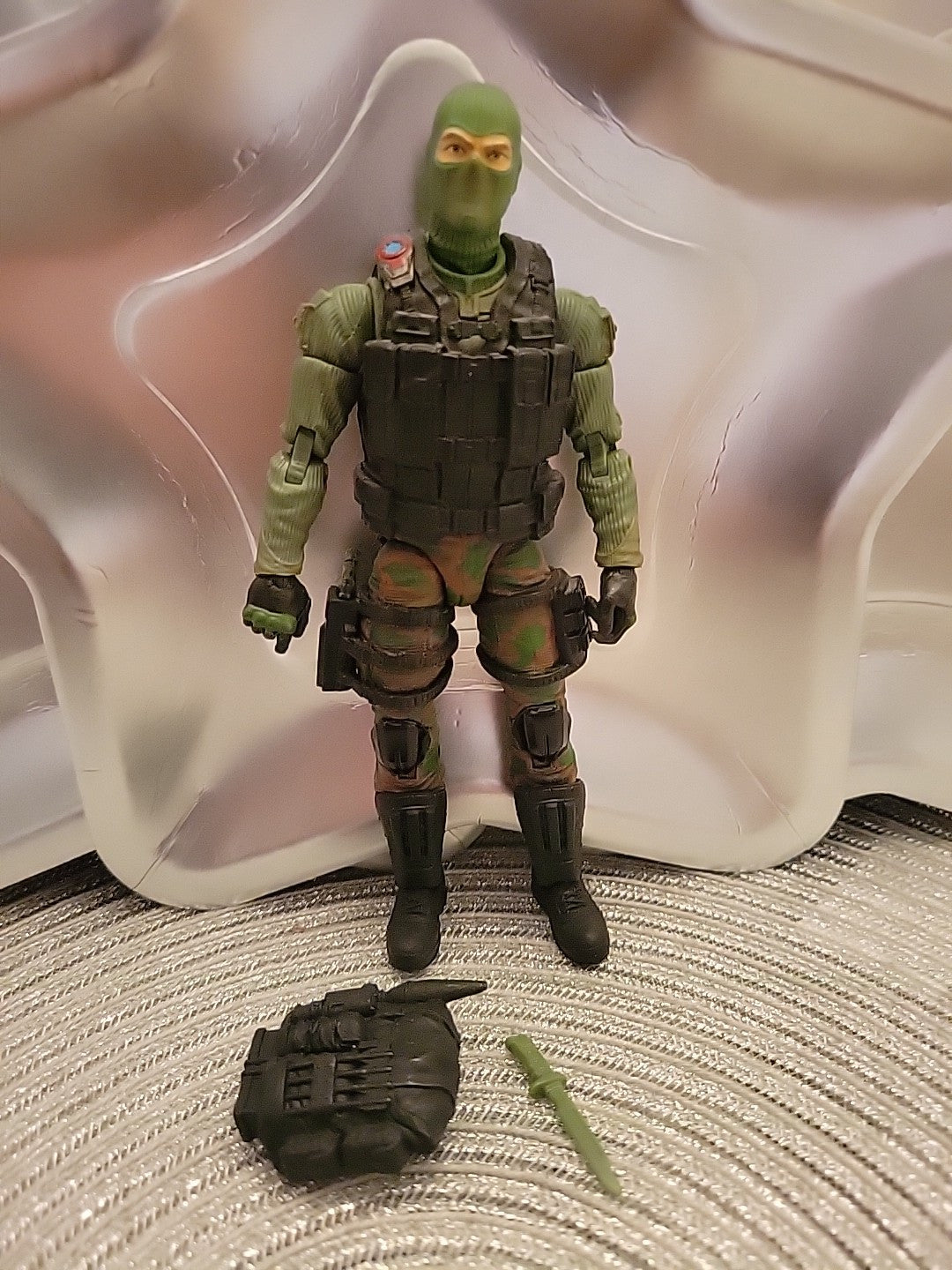 GI Joe Hasbro Classified Series Beach Head Kitbash Custom