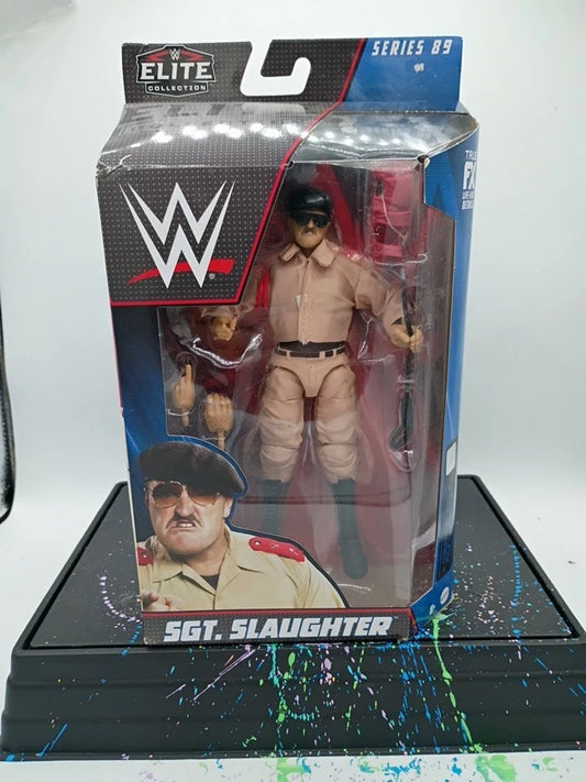 Mattel WWE Elite Collection Series 89 SGT. Slaughter Action Figure