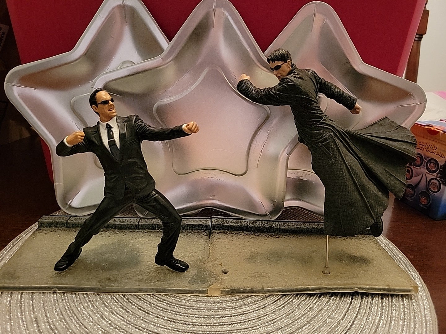 McFarlane Toys The Matrix Agent Smith & Neo Burley Brawl Action Figure
