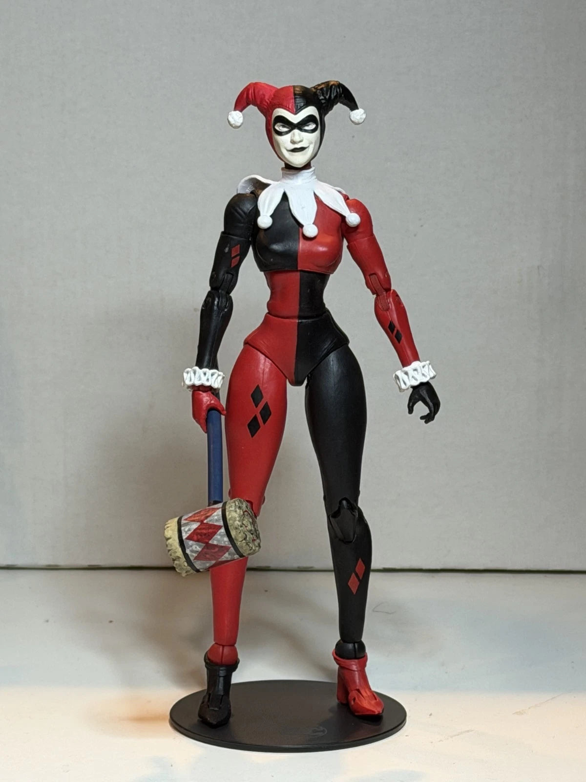 Custom Harley Quinn McFarlane DC Multiverse Batman Hush Comic Mezco Head