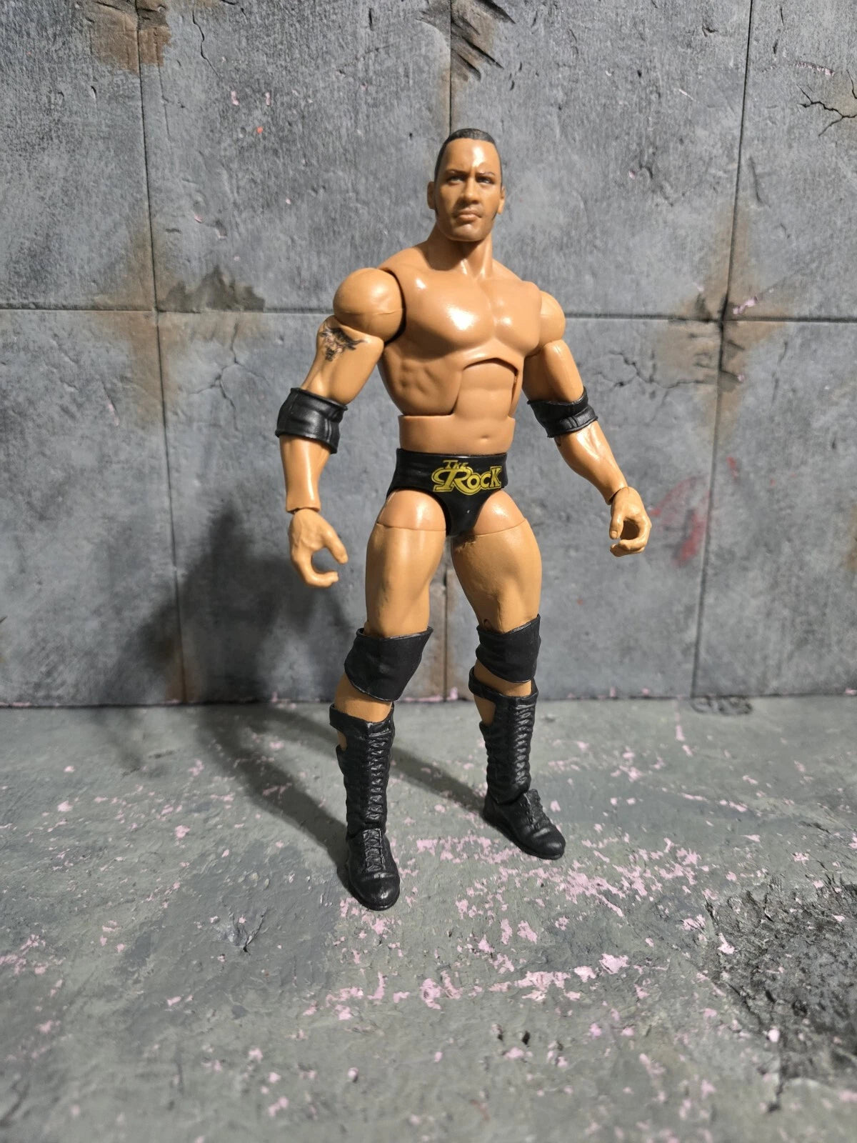 wwe mattel elite the rock