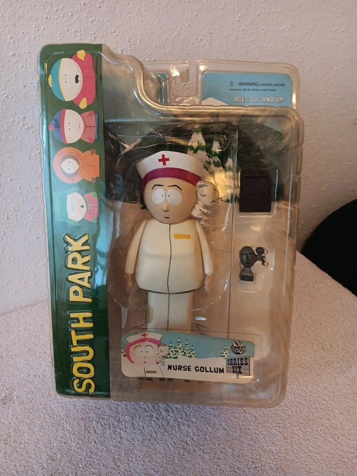 Nurse Gollum Action Figure Series 6 2007 SOUTH PARK Mezco