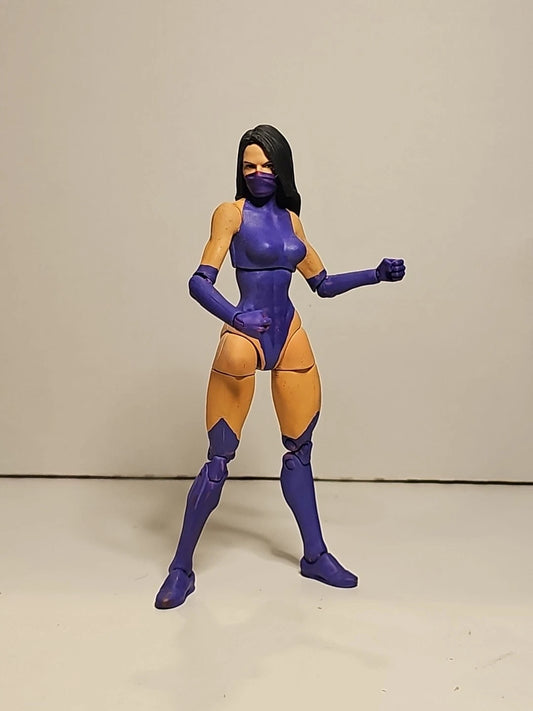 Custom Mileena Mortal Kombat Gi Joe Classified Marvel Legends Ninja