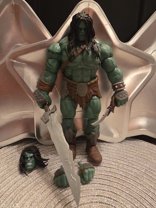 Marvel Legends 85th Anniversary Skaar Son of Hulk Complete Loose