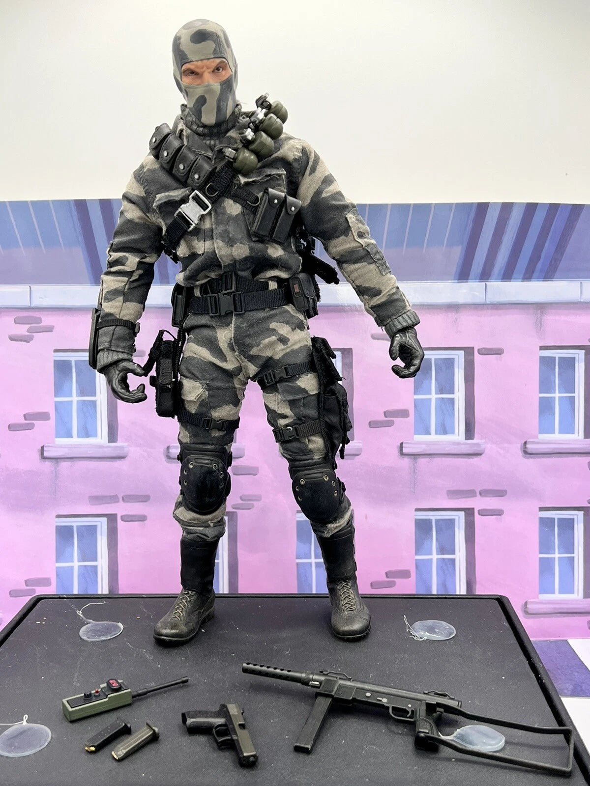Custom Firefly 1984 GI Joe - Cobra Saboteur 12" 1:6 Scale Cobra Boom Boom