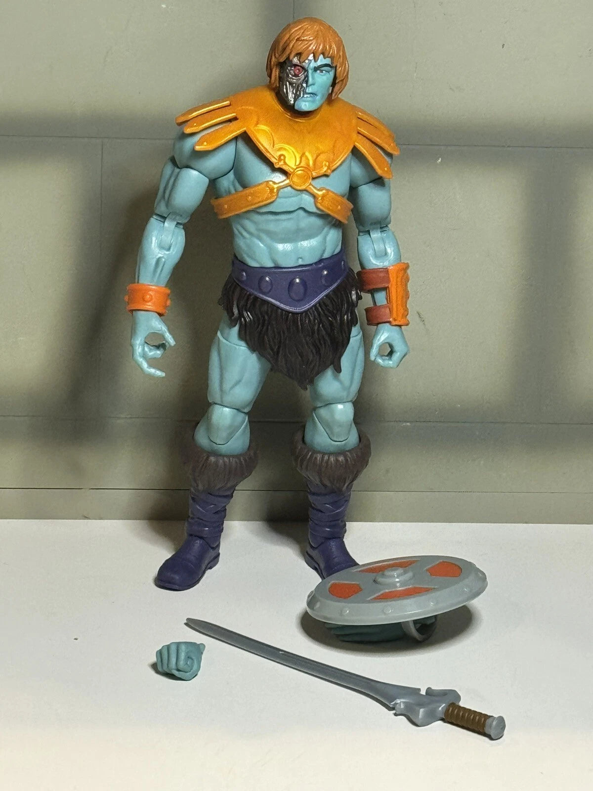 Custom Cyborg Faker Motu Masterverse Classics 7" Ultimate