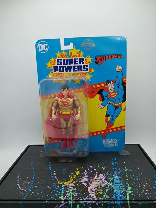 McFarlane DC Super Powers Superman 40th Gold Figure