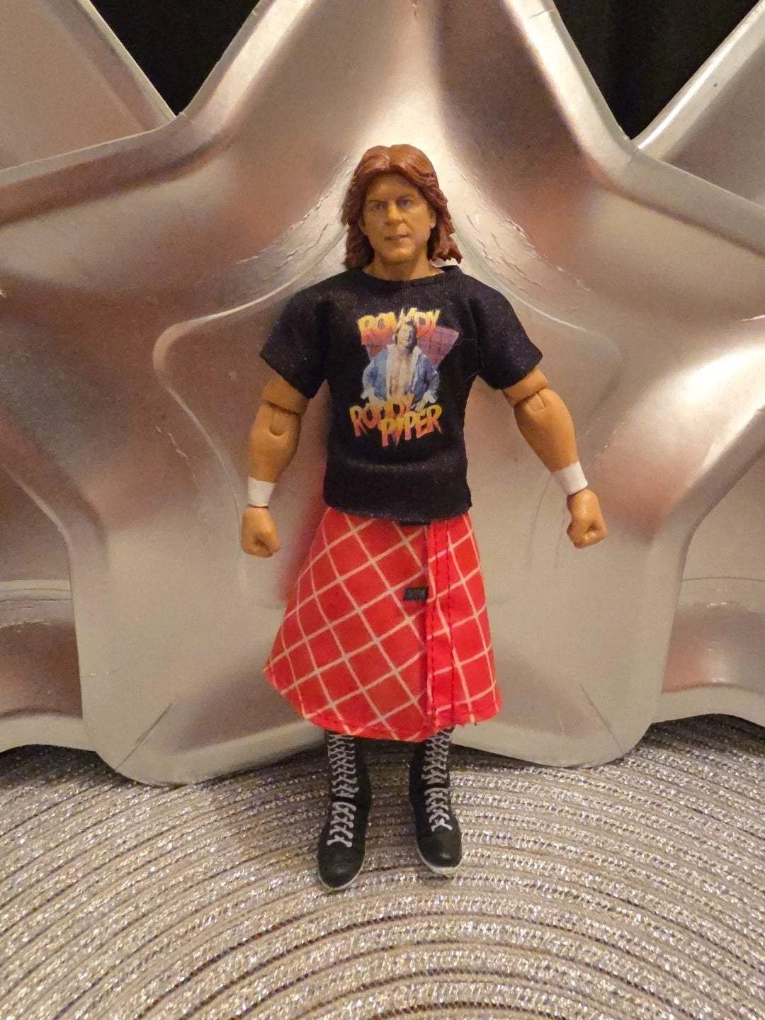 WWE Mattel Elite Legends Series 12 Rowdy Roddy Piper Wrestling Figure WWF