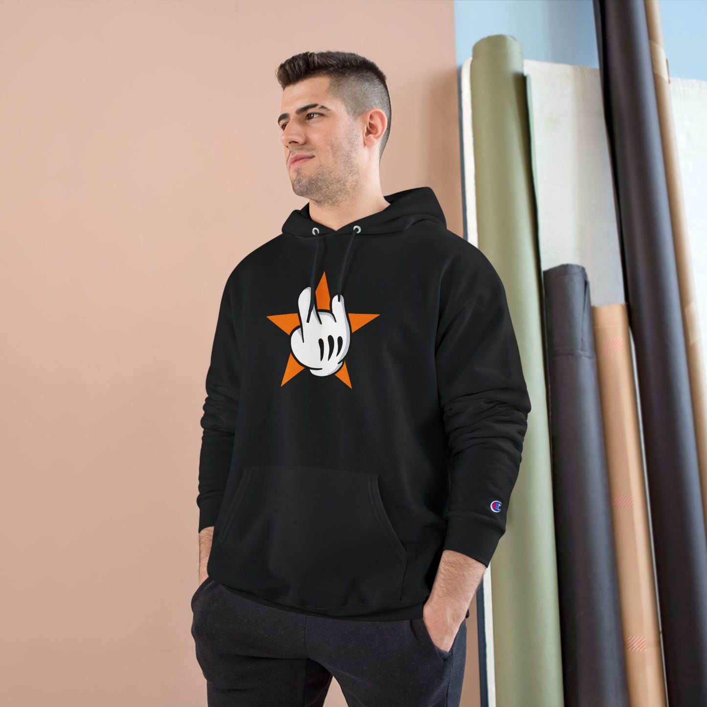 For the H Retro Champion Hoodie