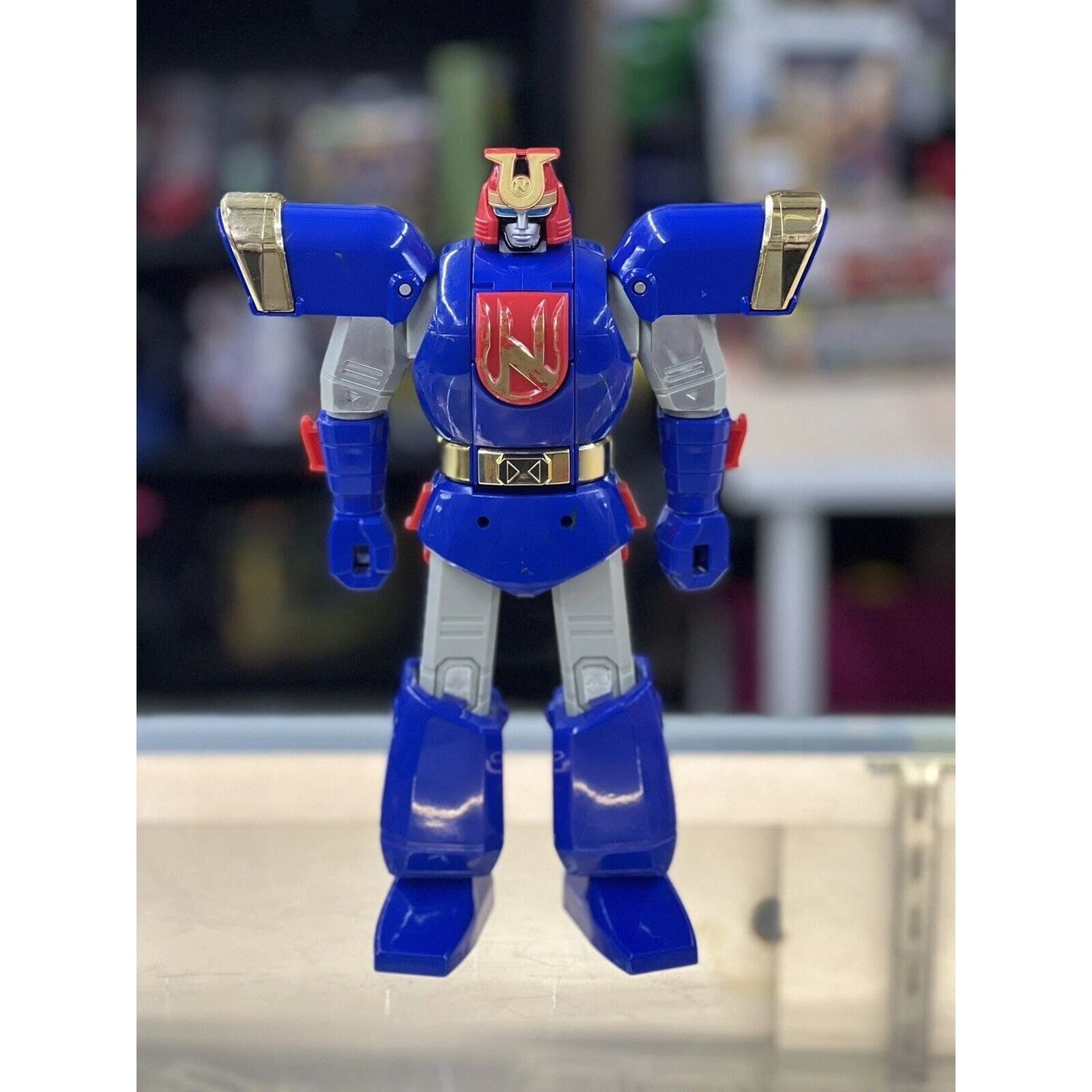 Deluxe Auto Morphin Ninjor Mighty Morphin Power Rangers MMPR Bandai