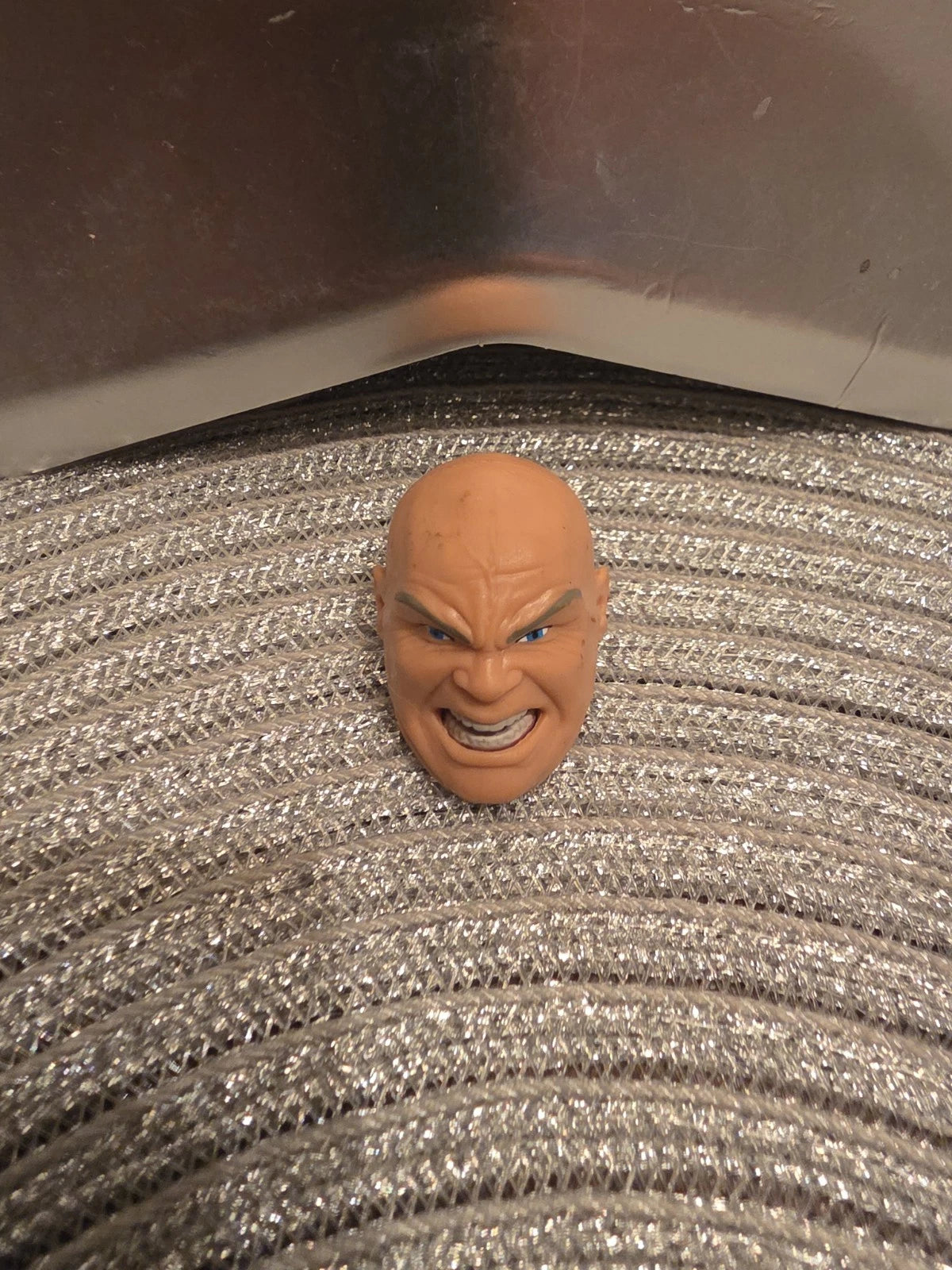 Marvel Legends Spiderman Kingpin BAF Build A Figure Fodder Head Only Hasbro