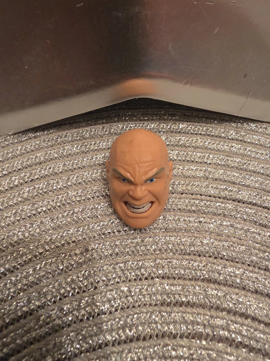 Marvel Legends Spiderman Kingpin BAF Build A Figure Fodder Head Only Hasbro