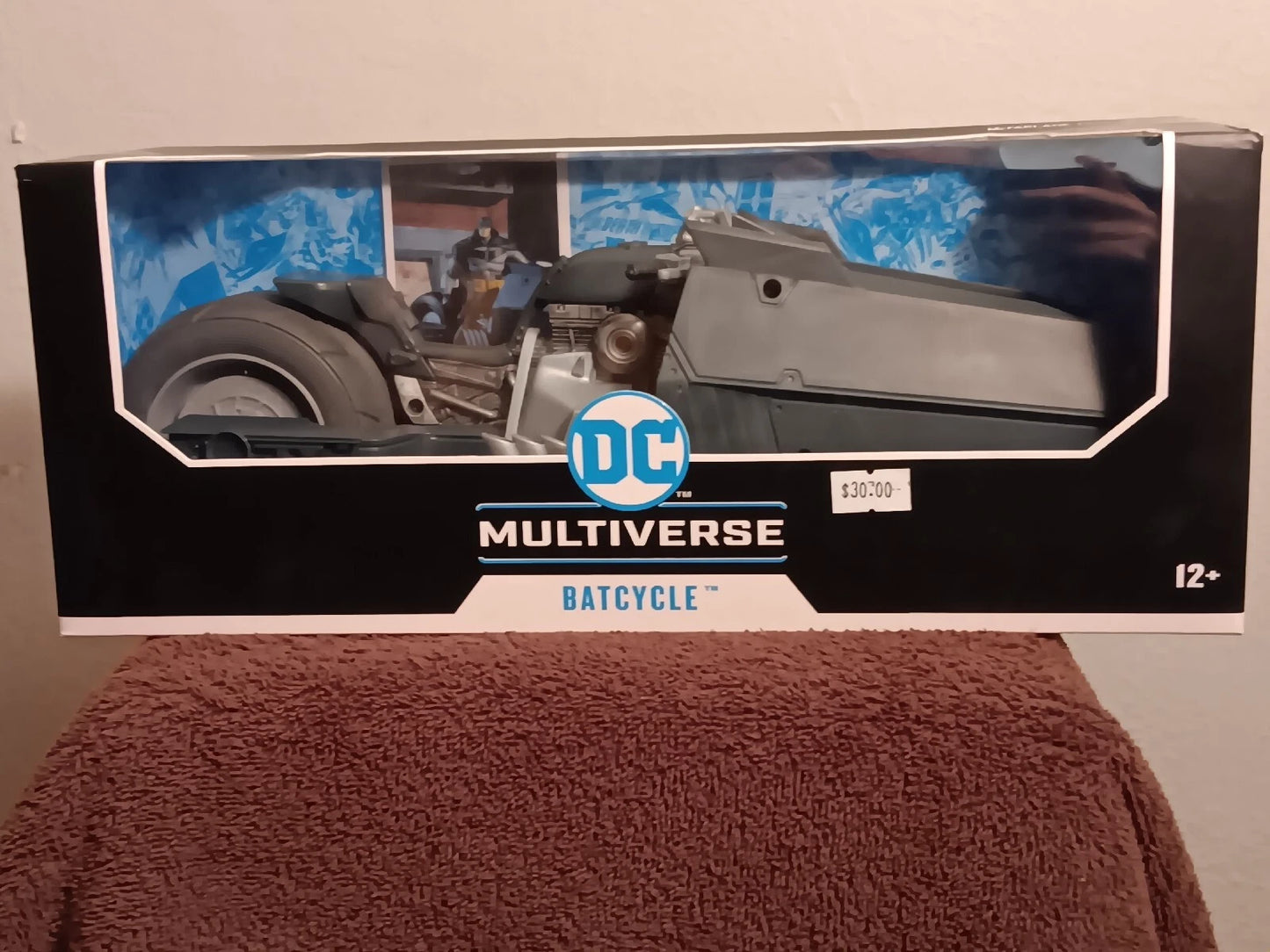 McFarlane Toys DC Multiverse Batcycle-Batman:Curse Of The White Knight NIB