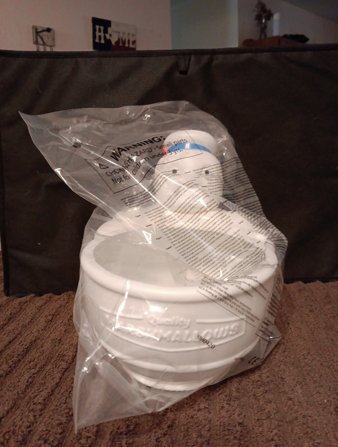 Cinemark Ghostbusters Afterlife Stay Puft Marshmallow Man Popcorn Bucket