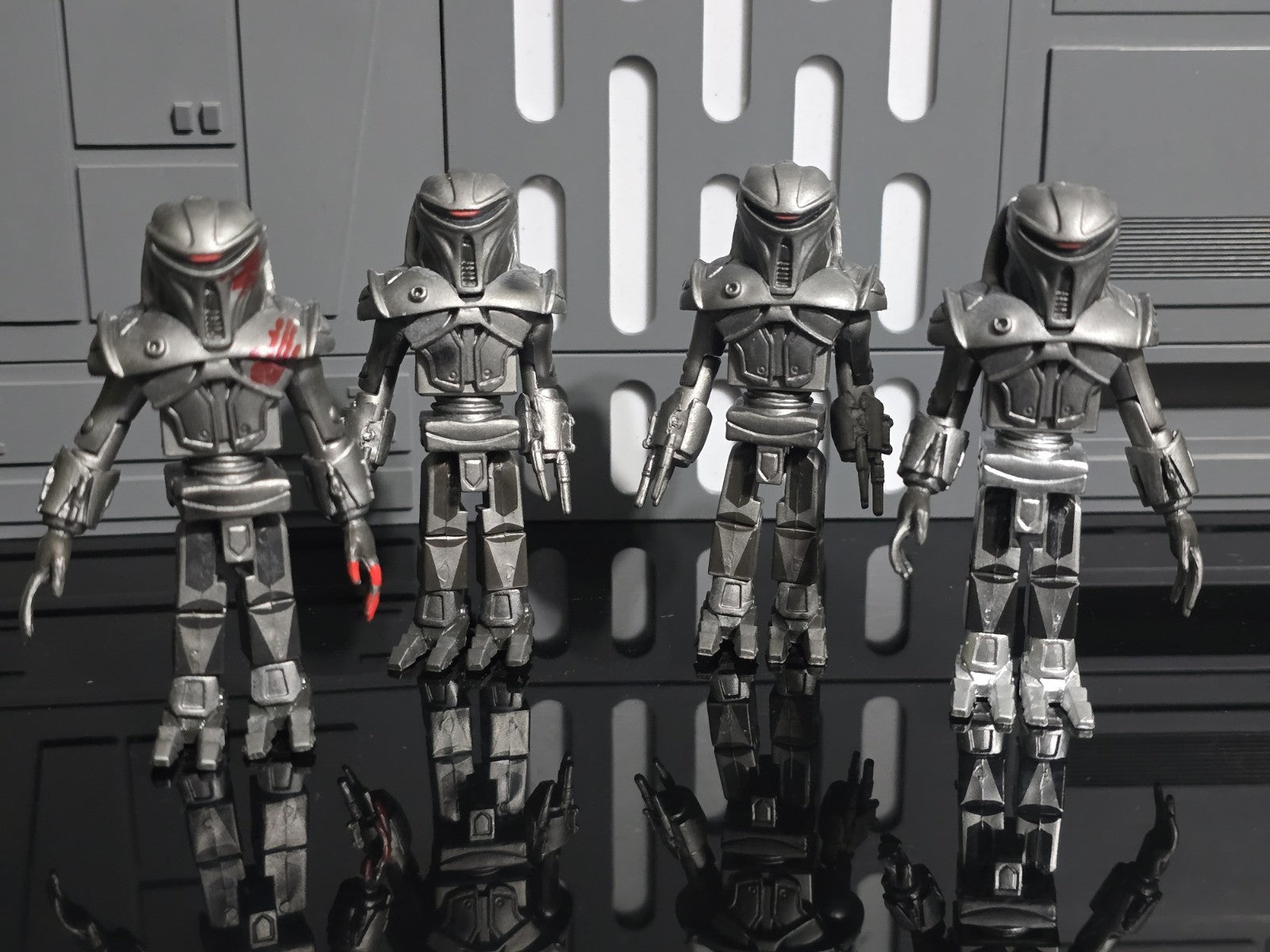 BattleStar Galactica Cylon Centurion Minimates Art Asylum Mini Lot