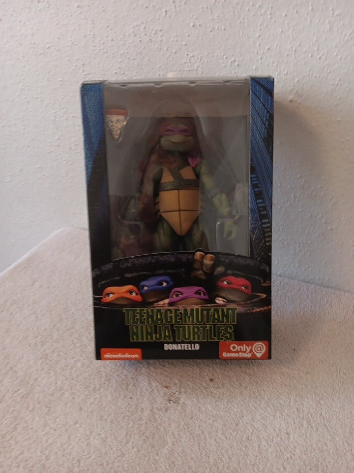 NECA Donatello Teenage Mutant Ninja Turtles Figure 1990 Movie Gamestop Exclusive