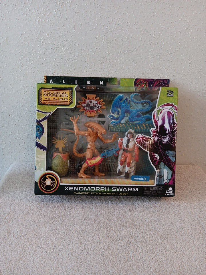 Lanard Toys Alien Collection Xenomorph Swarm - Xenomorph Drone Alien Battle Set