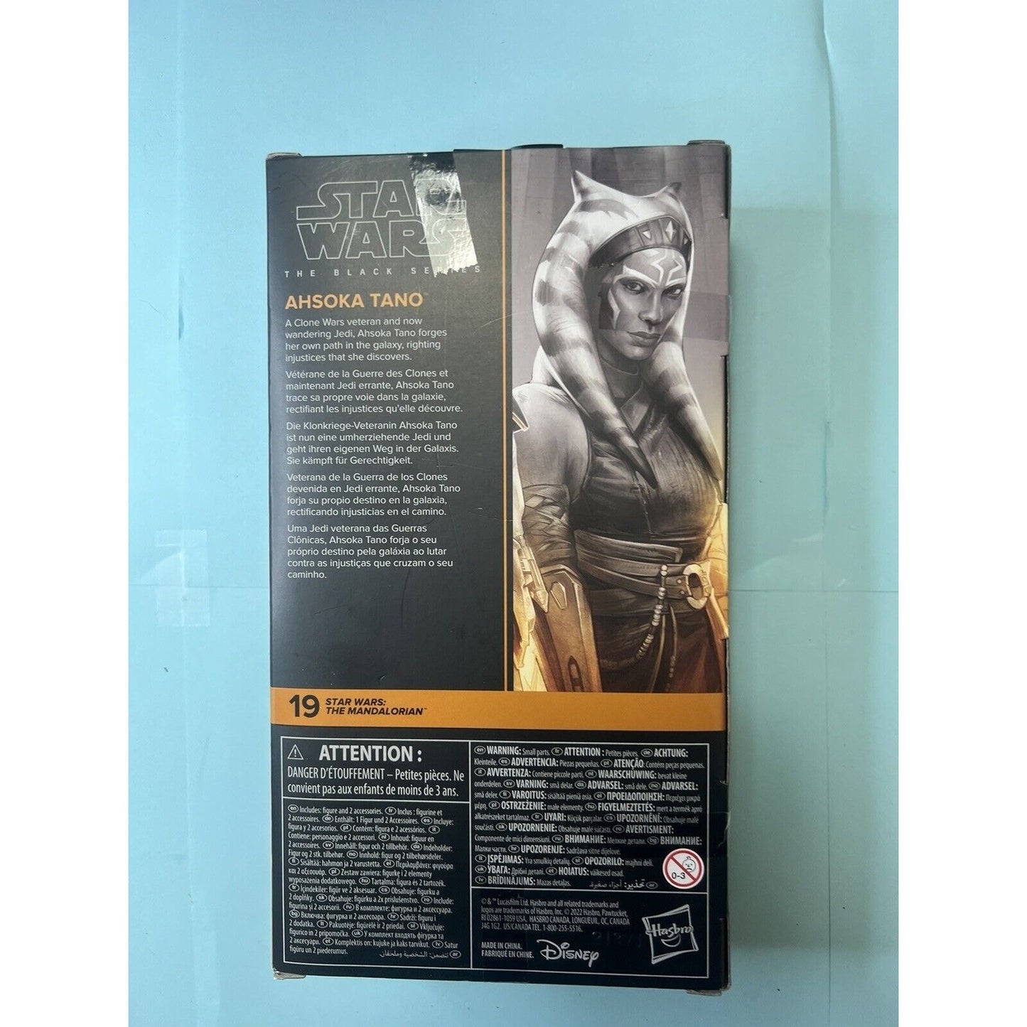 Star Wars Black Series The Mandalorian Ahsoka Tano 6” Figure