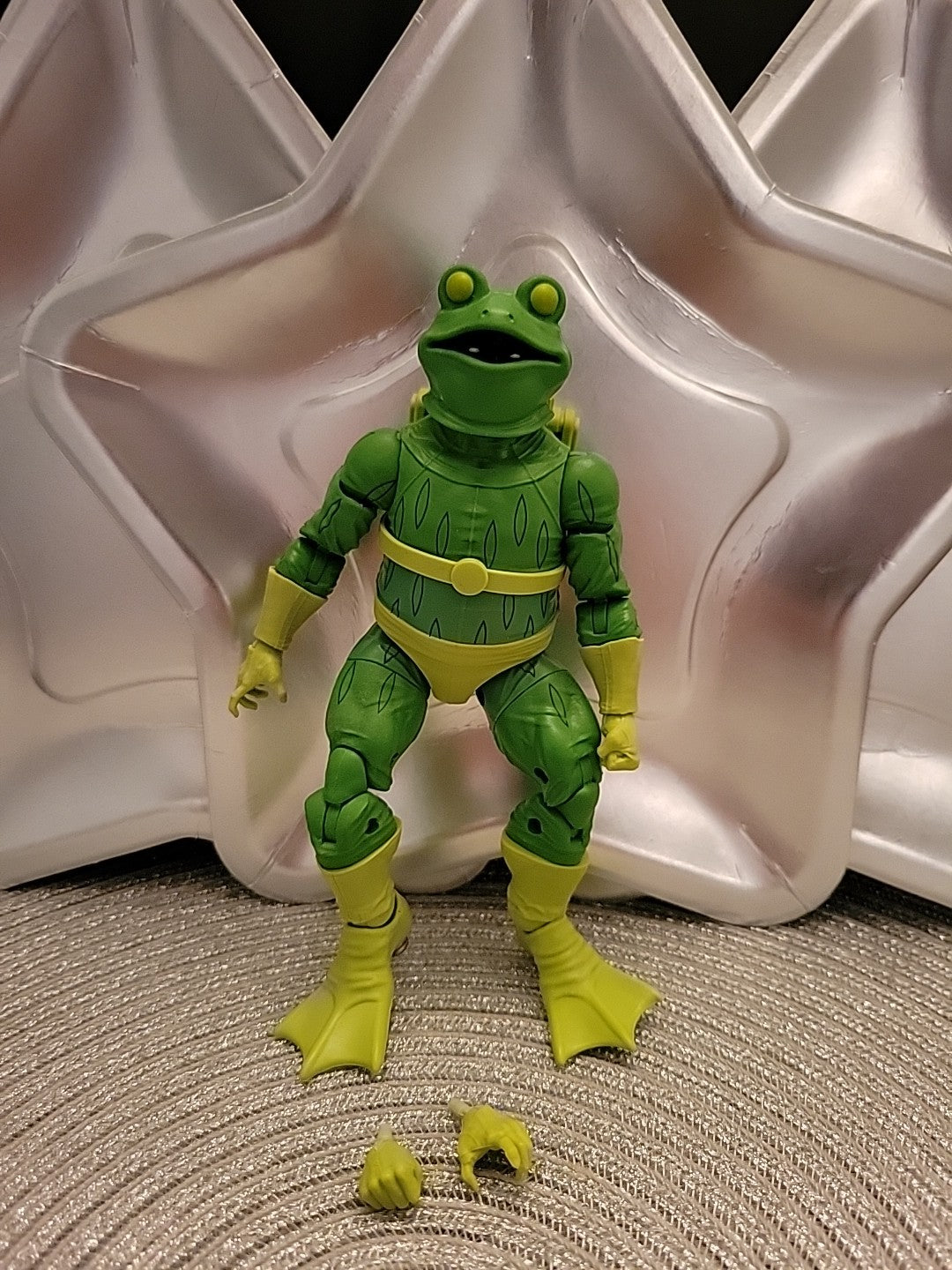 Marvel Legends Frog Man Loose Hasbro 6 Inch Stilt Man Wave Spider-man