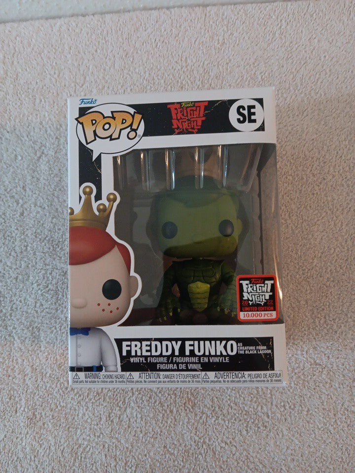 Fright Night Freddy Funko As Creature From Black Lagoon Limited Ed